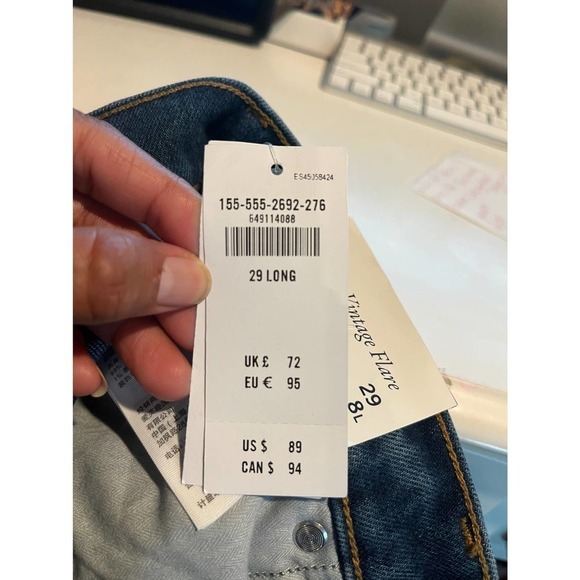 Abercrombie & Fitch The 70s Vintage Flare Ultra High Rise - Picture 15 of 16